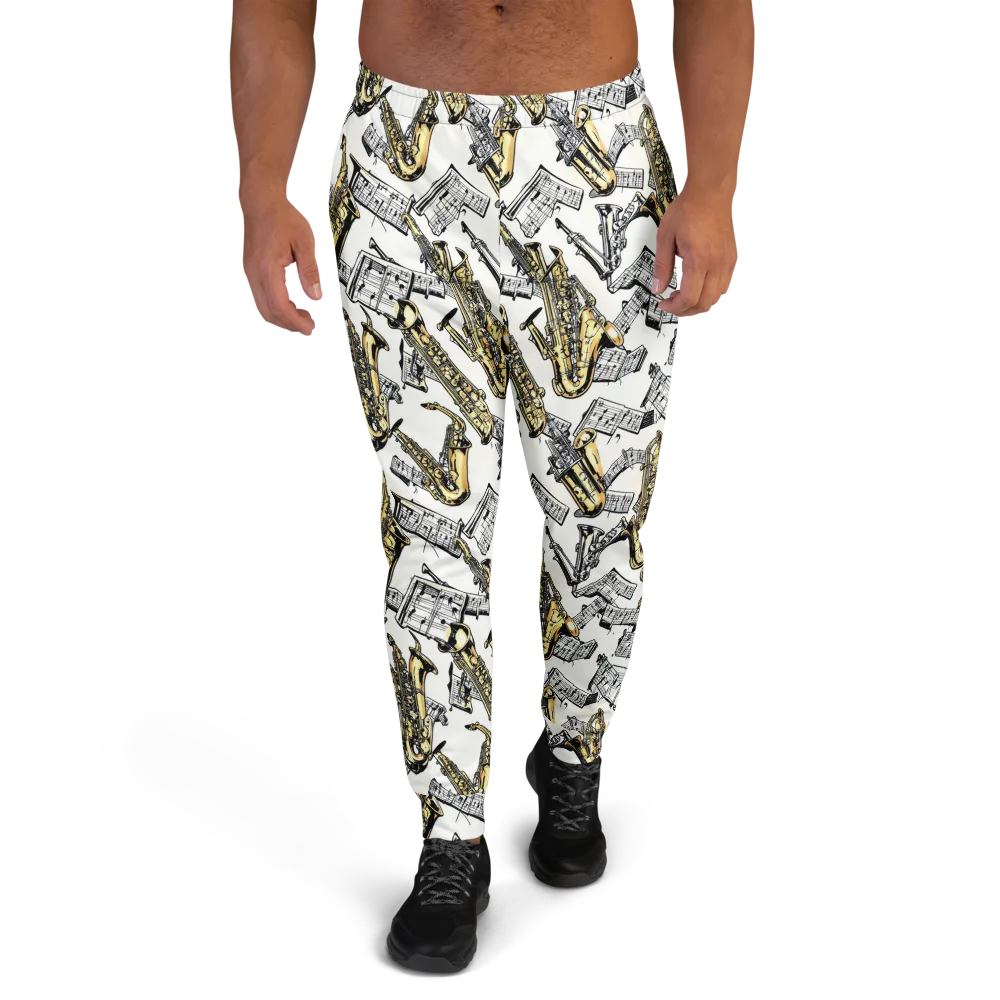 Brass And Cadence on Men's Joggers — Front