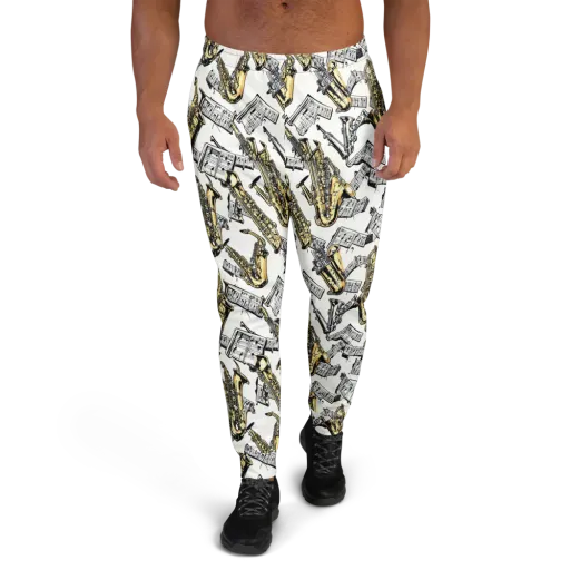Brass And Cadence on a Men's Joggers