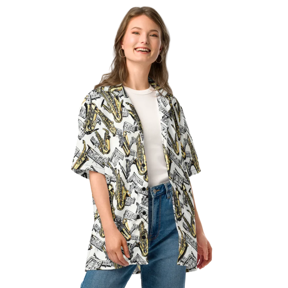 Brass And Cadence on Button Shirt — Front