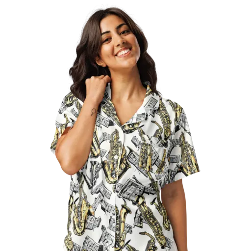 Brass And Cadence on a Women's Short Sleeve Pajama Top