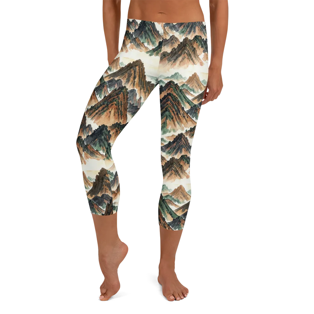 Cloudline Ascent on Capri Leggings — Front