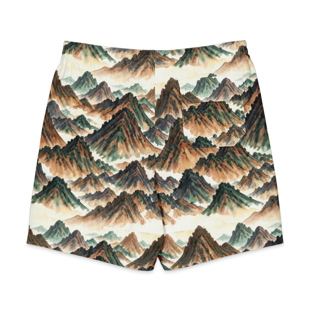 Cloudline Ascent on Men's Board Shorts — Back