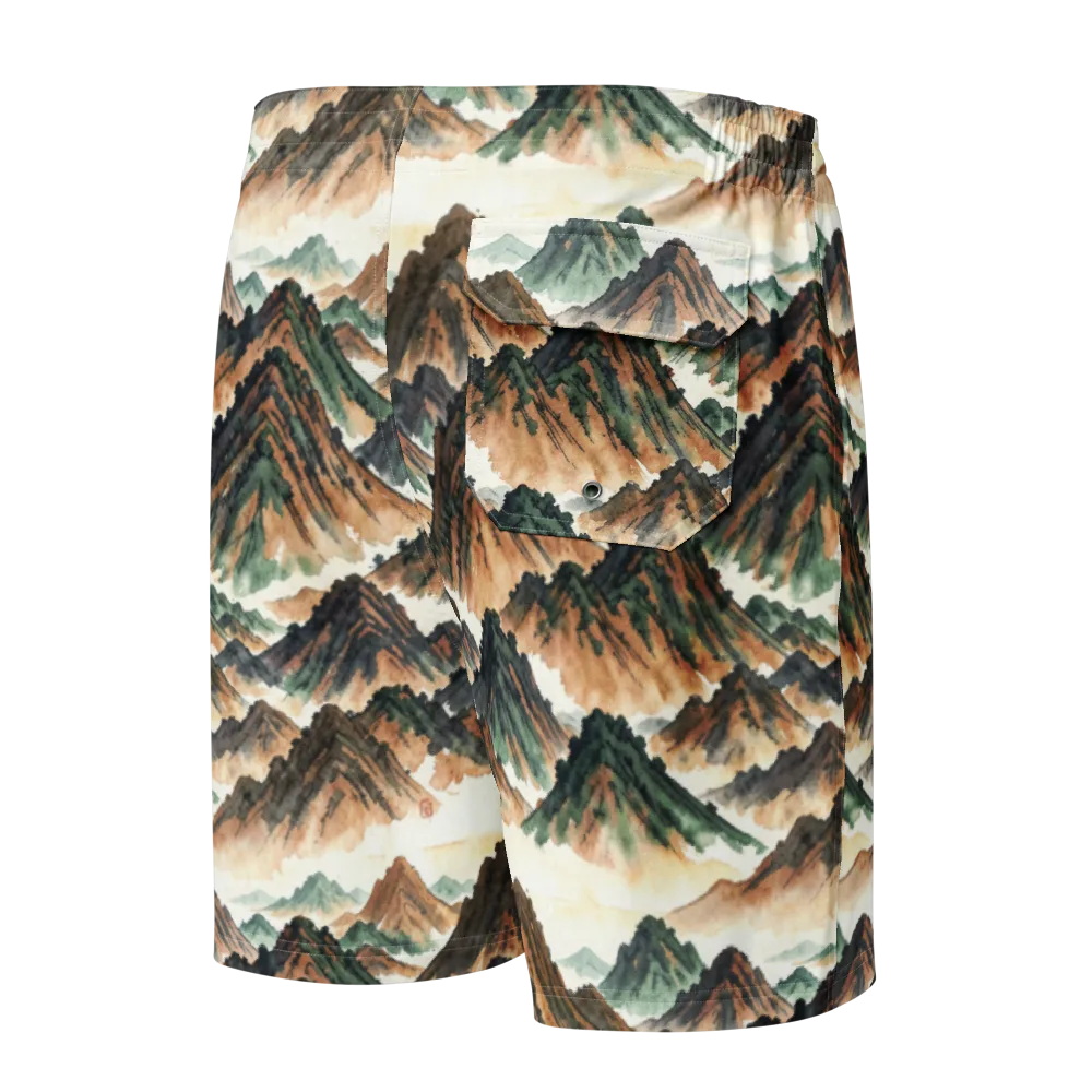 Cloudline Ascent on Men's Board Shorts — Back