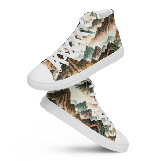 Cloudline Ascent on a Men's High Top Canvas Shoes