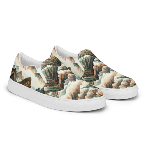 Cloudline Ascent on a Men's Slip-On Canvas Shoes
