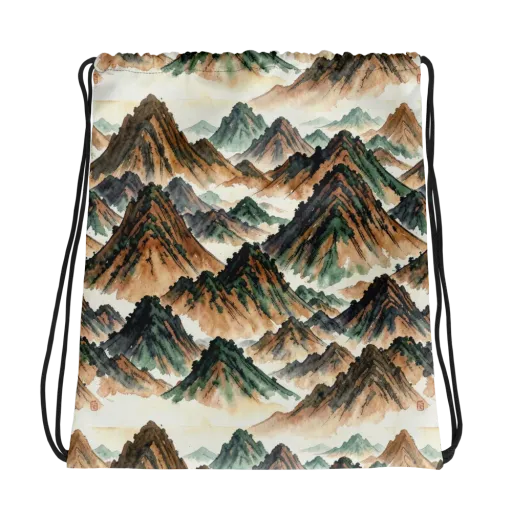 Cloudline Ascent on a Drawstring Bag