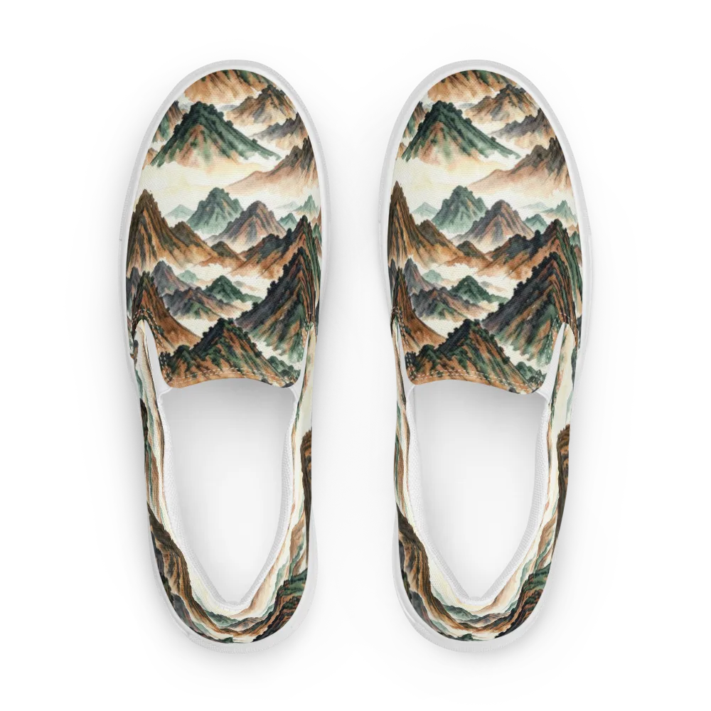Cloudline Ascent on Women's Slip-On Canvas Shoes — Front
