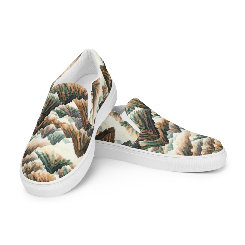 Cloudline Ascent on Women's Slip-On Canvas Shoes — Left Front