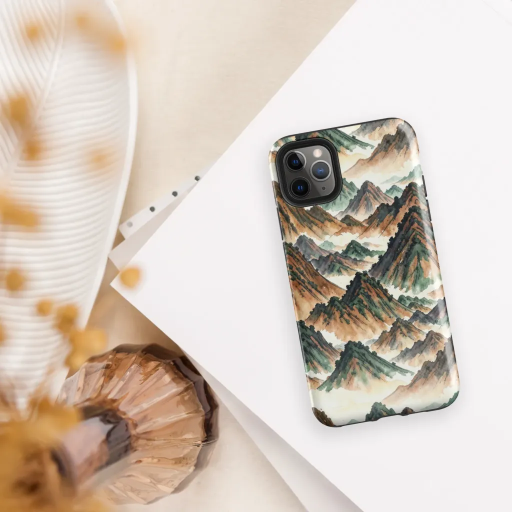 Cloudline Ascent on Tough Case for iPhone® — Front
