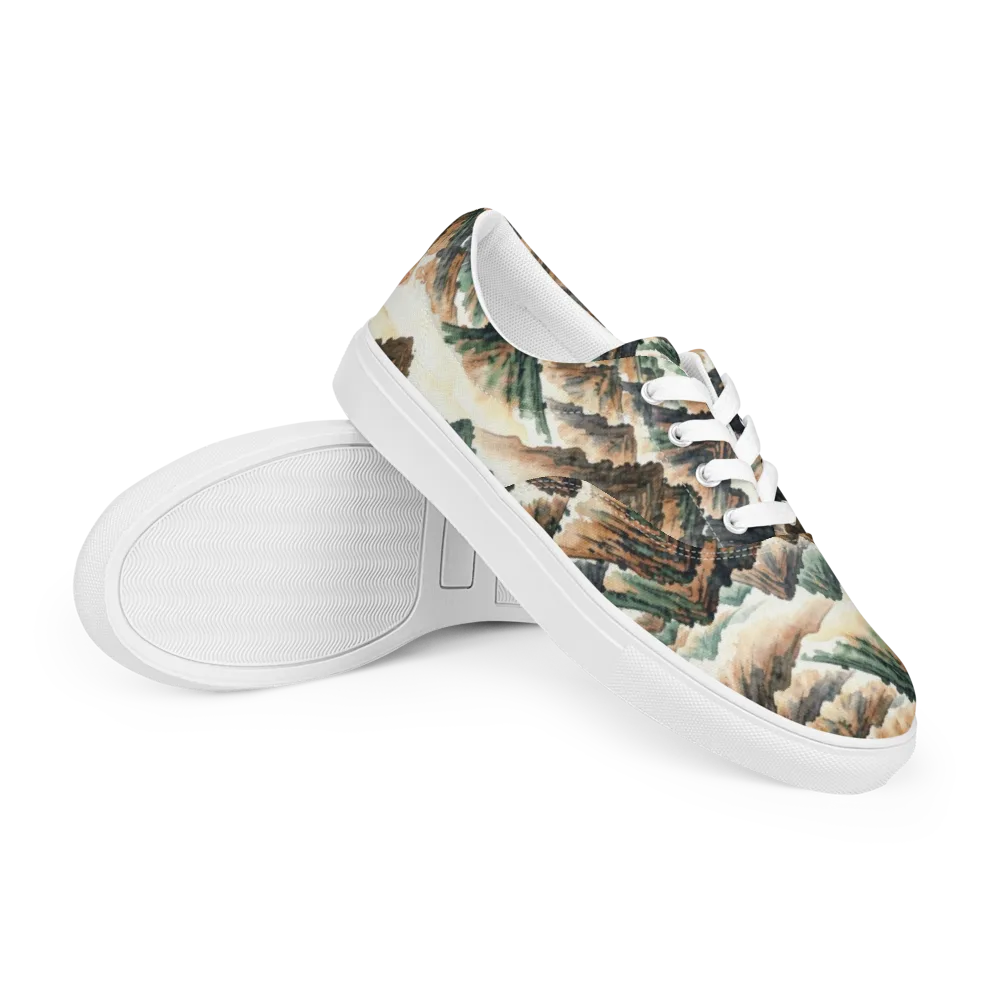 Cloudline Ascent on Men's Lace-Up Canvas Shoes — Right Front