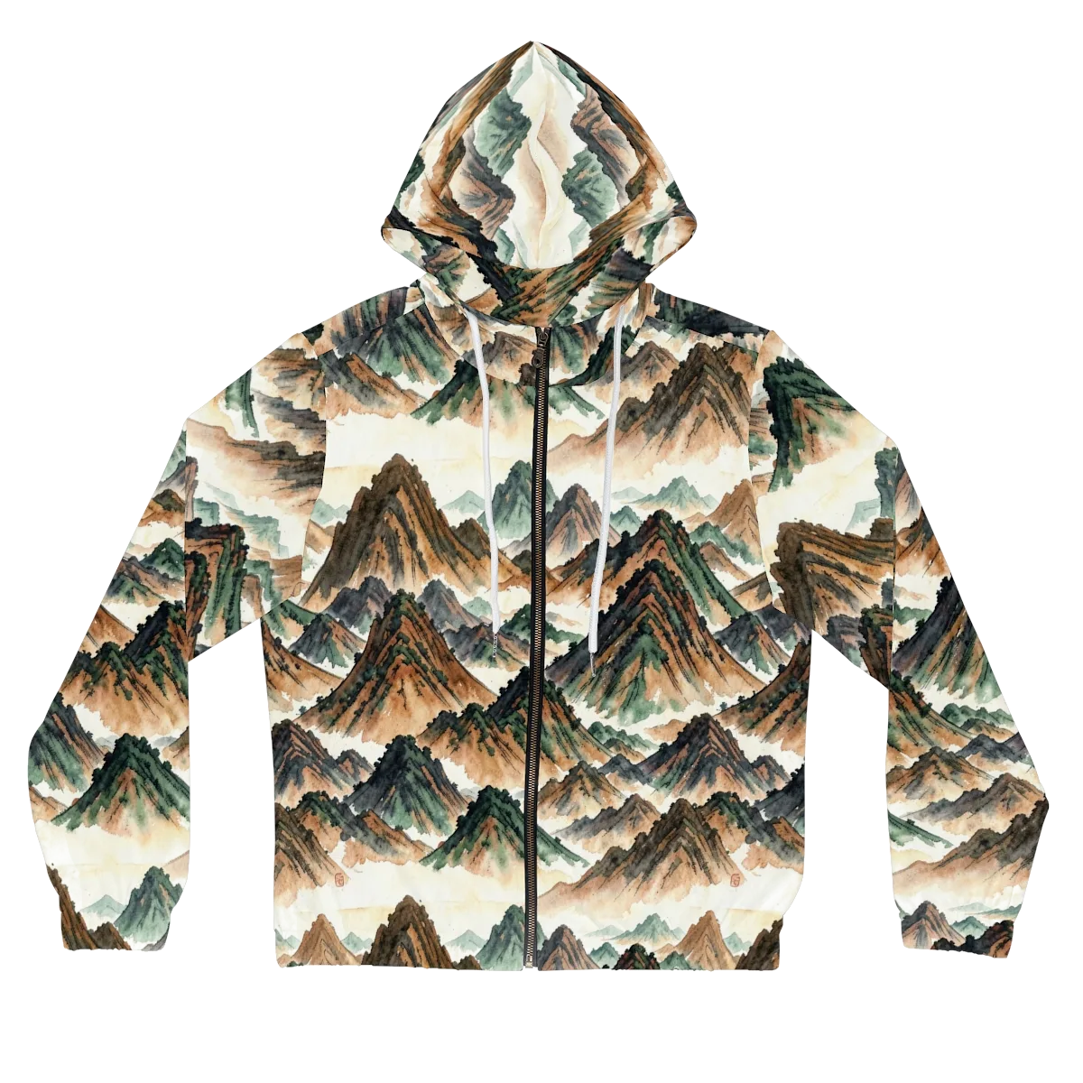 Cloudline Ascent on Women's Full-Zip Hoodie — Front