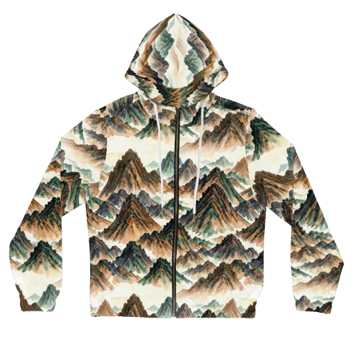 Cloudline Ascent on a Women's Full-Zip Hoodie