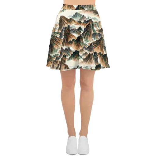 Cloudline Ascent on a Skater Skirt