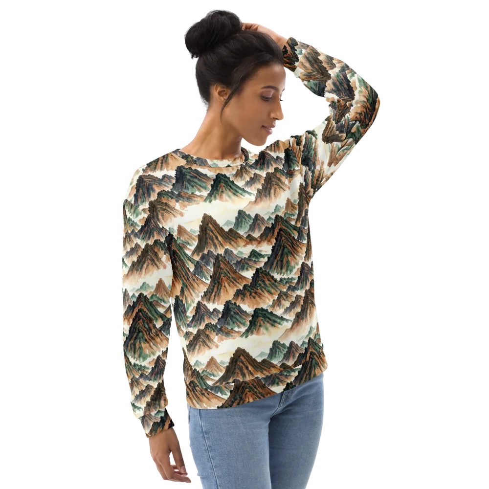 Cloudline Ascent on Sweatshirt — Right Front