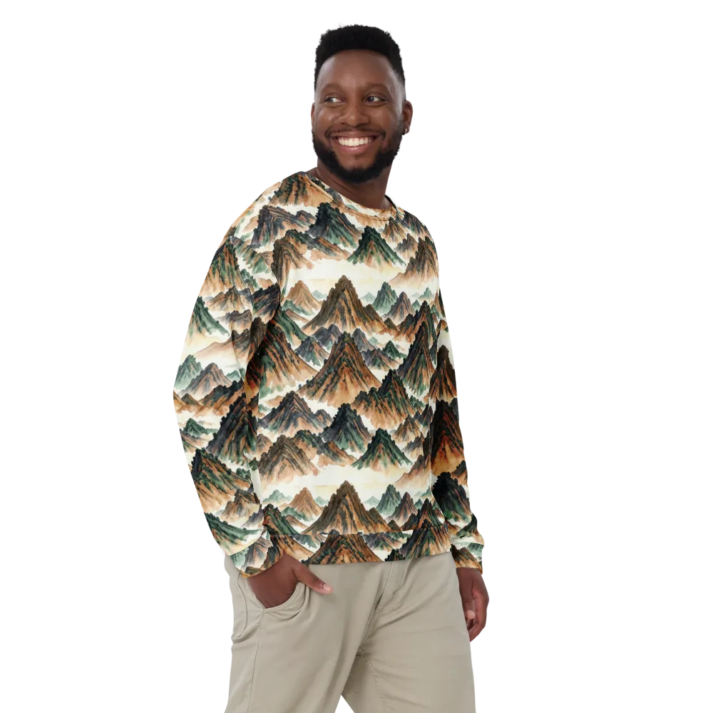 Cloudline Ascent on Sweatshirt — Front