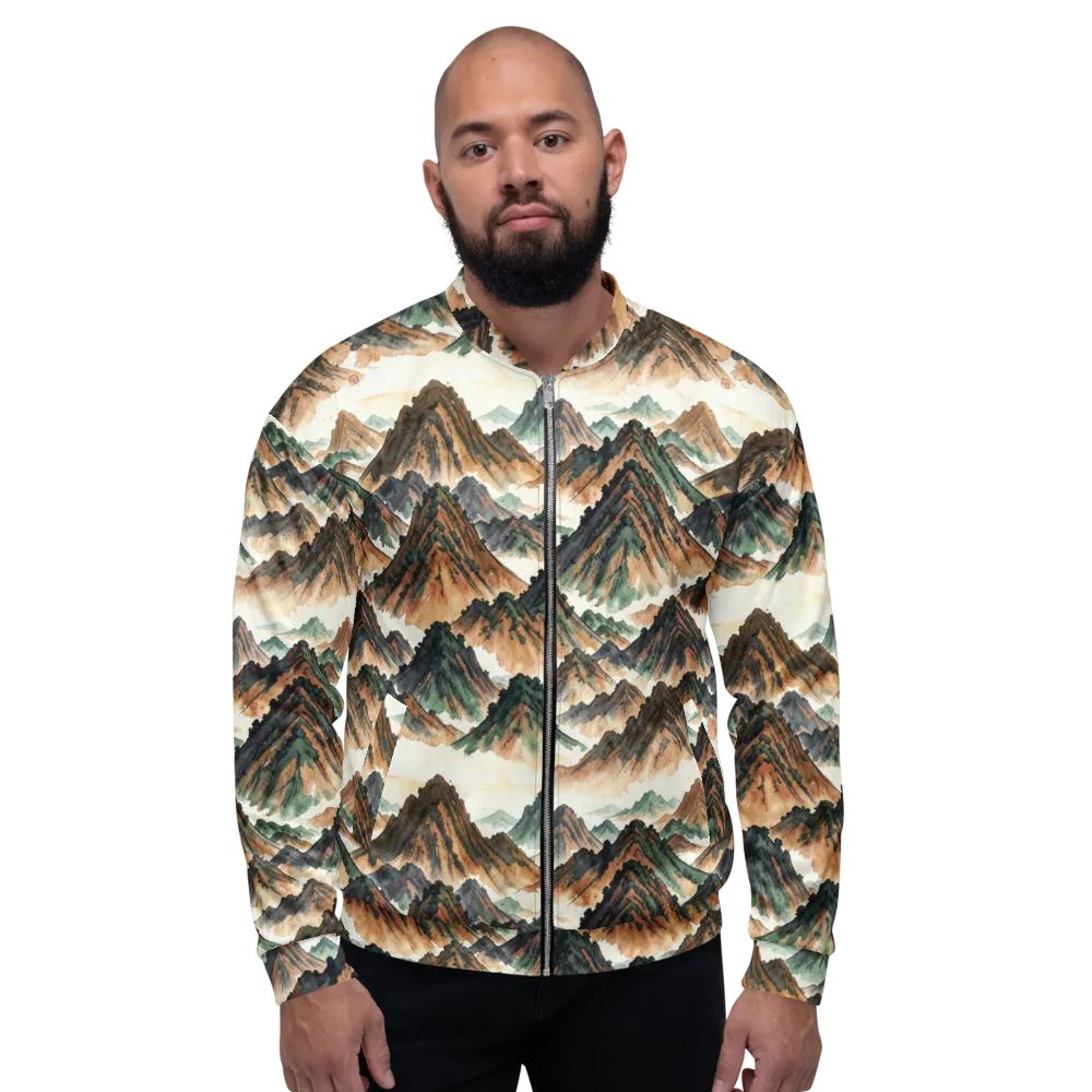 Cloudline Ascent on Bomber Jacket — Front