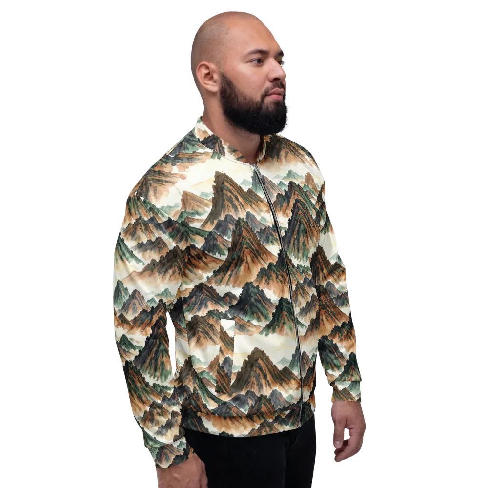 Cloudline Ascent on Bomber Jacket — Right