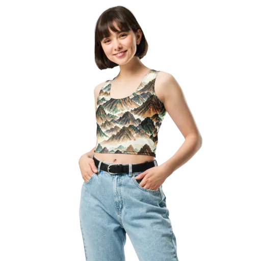 Cloudline Ascent on a Crop Top