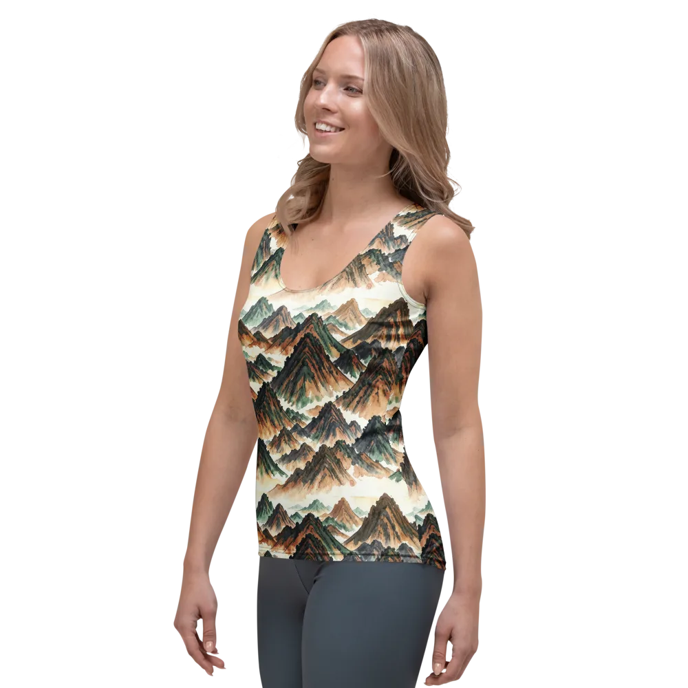 Cloudline Ascent on Women's Tank Top — Left Front