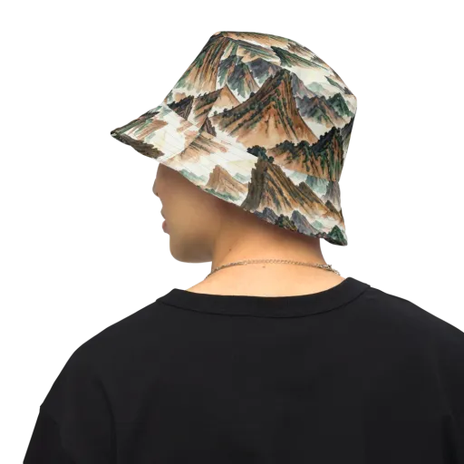 Cloudline Ascent on a Reversible Bucket Hat