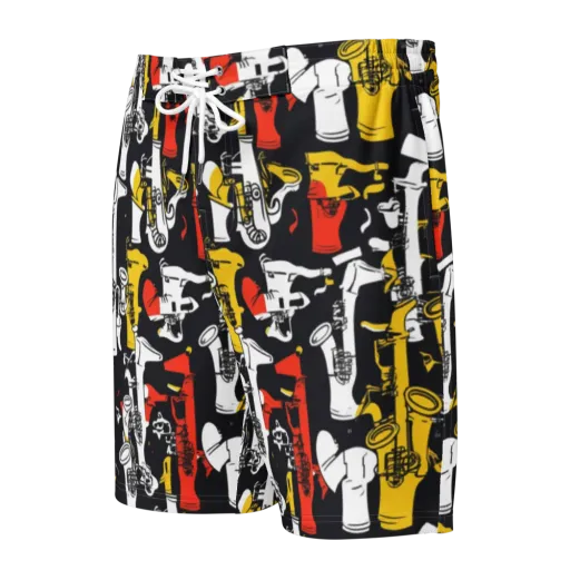 Brassline Riot on a Men's Board Shorts