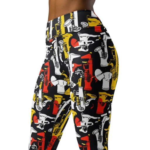 Brassline Riot on a Yoga Leggings