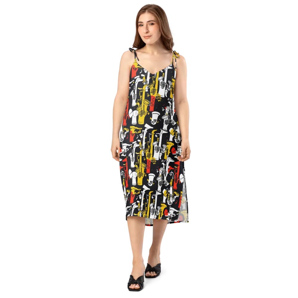 Brassline Riot on Slip Dress — Front