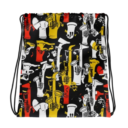 Brassline Riot on a Drawstring Bag