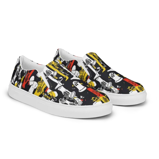 Brassline Riot on a Women's Slip-On Canvas Shoes