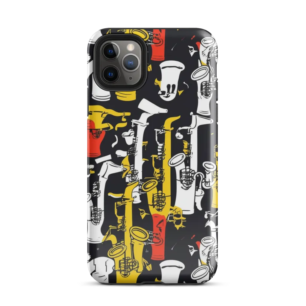 Brassline Riot on Tough Case for iPhone® — Front