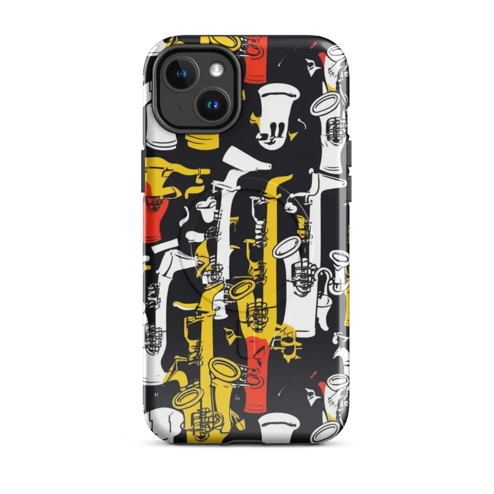 Brassline Riot on MagSafe Tough Case for iPhone® — Front