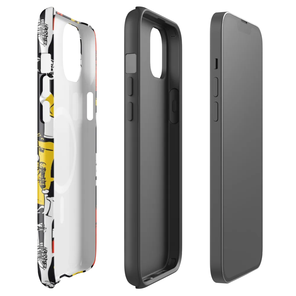 Brassline Riot on MagSafe Tough Case for iPhone® — Front