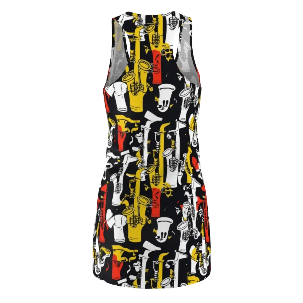 Brassline Riot on Racerback Dress — Back