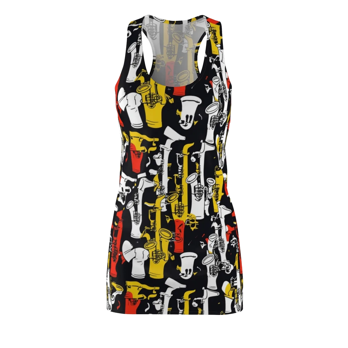 Brassline Riot on Racerback Dress — Front