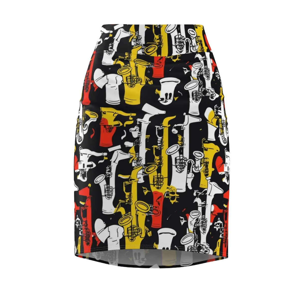 Brassline Riot on Pencil Skirt — Front