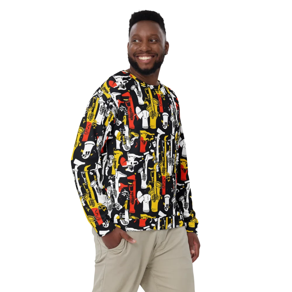 Brassline Riot on Sweatshirt — Front