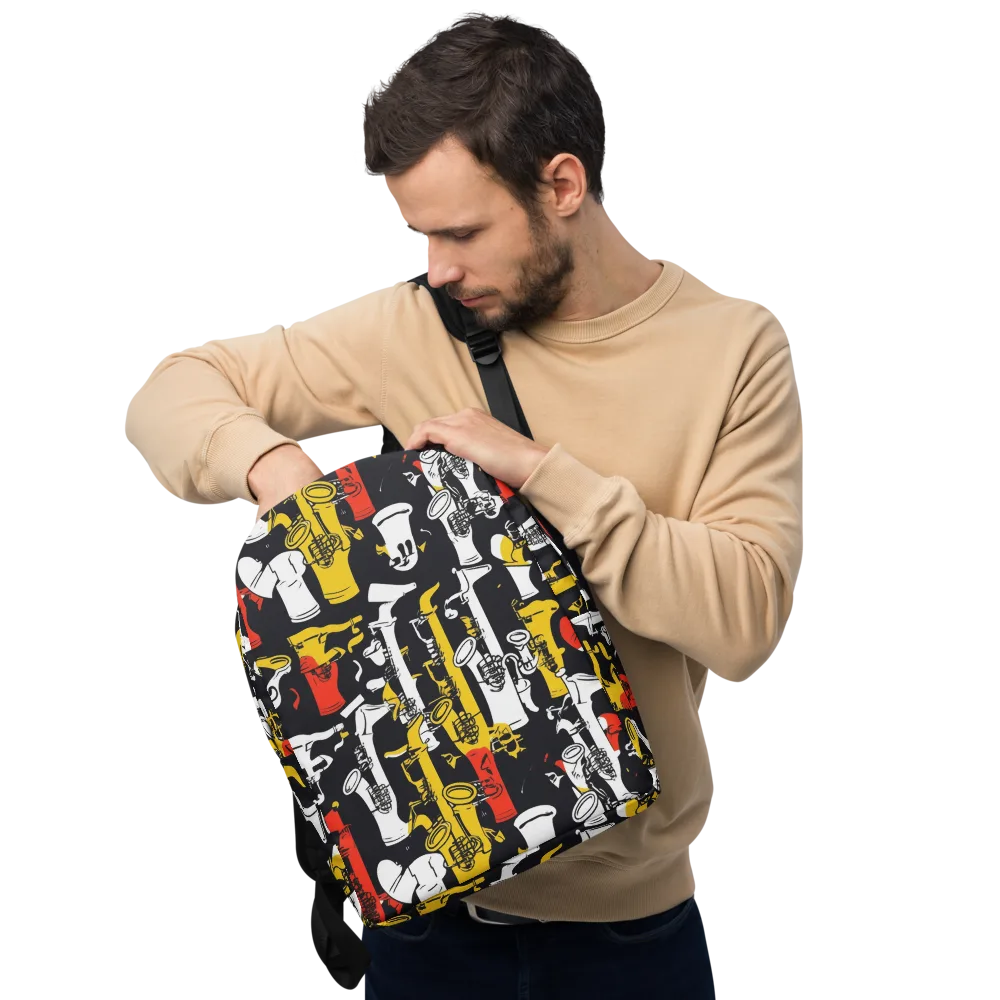 Brassline Riot on Minimalist Backpack — Front