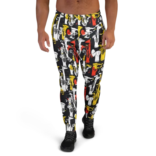 Brassline Riot on a Men's Joggers