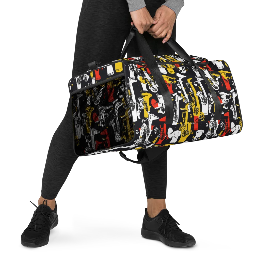 Brassline Riot on Duffle Bag — Right Front