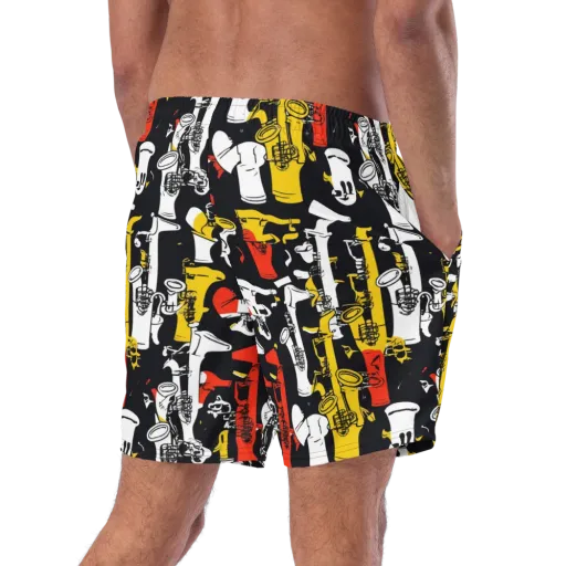 Brassline Riot on a Swim Trunks