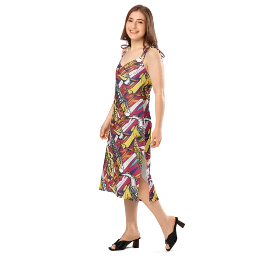 Midnight Swing on a Slip Dress