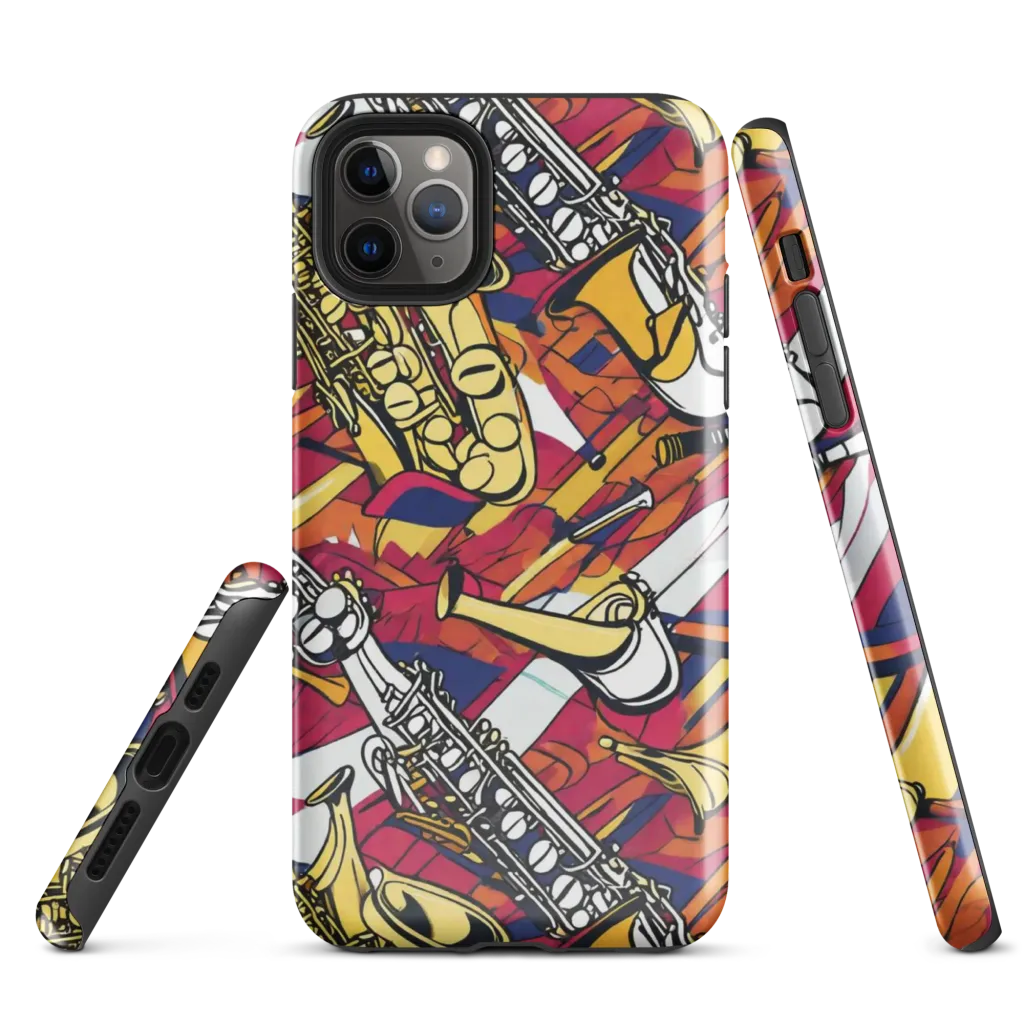 Midnight Swing on Tough Case for iPhone® — Front