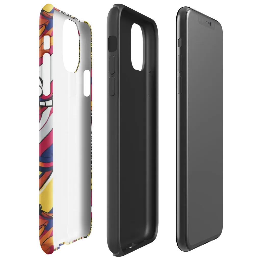 Midnight Swing on Tough Case for iPhone® — Right