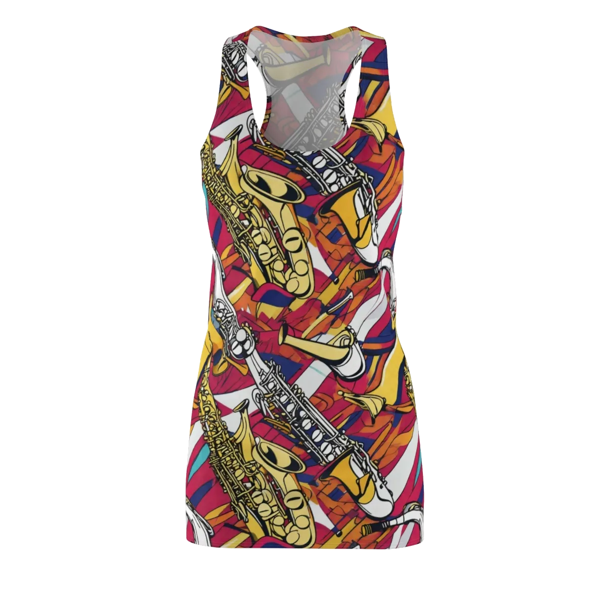 Midnight Swing on Racerback Dress — Front