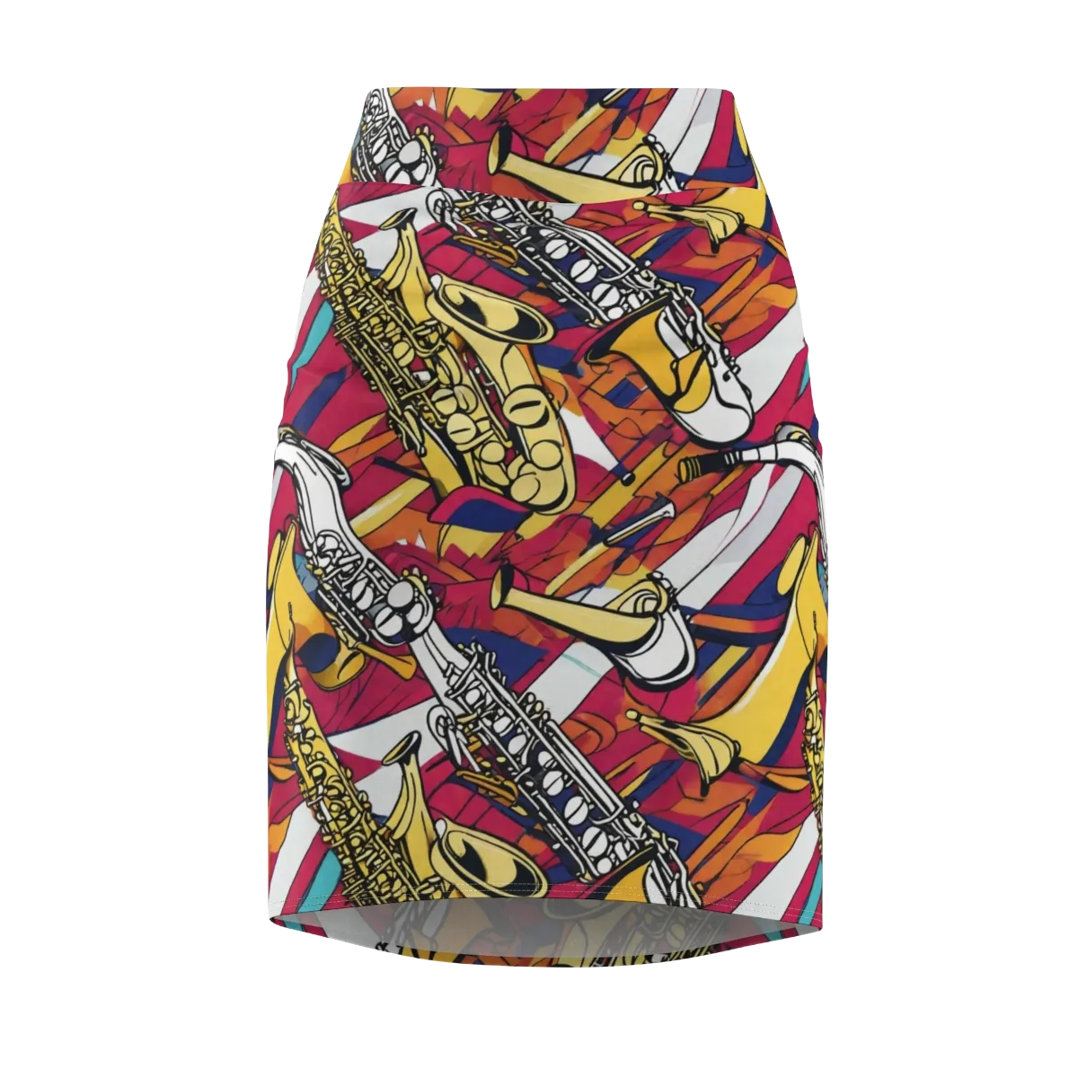 Midnight Swing on Pencil Skirt — Front
