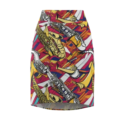 Midnight Swing on a Pencil Skirt