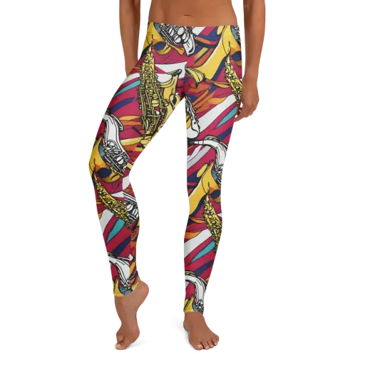 Midnight Swing on a Leggings