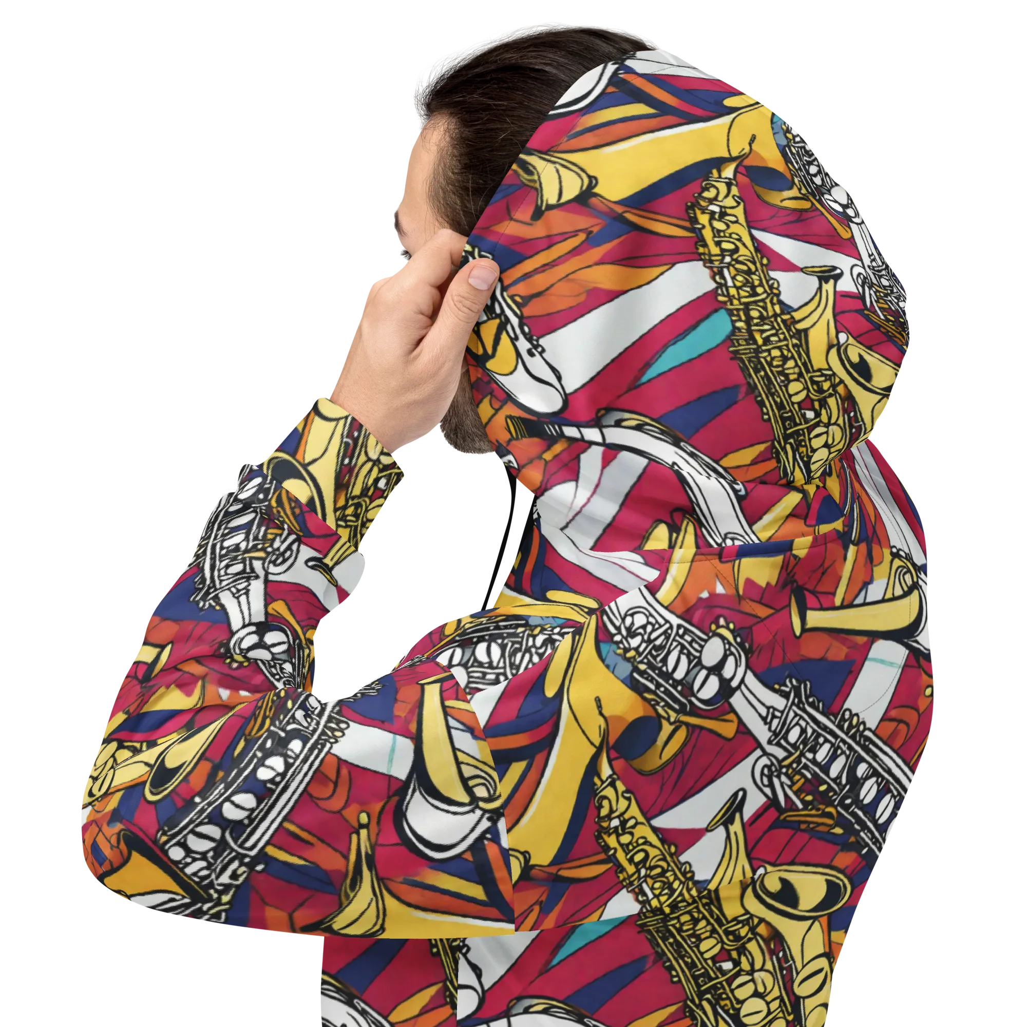Midnight Swing on Hoodie — Back