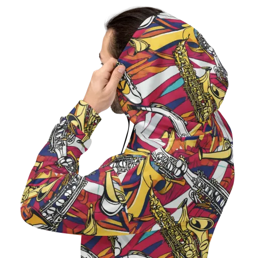 Midnight Swing on a Hoodie