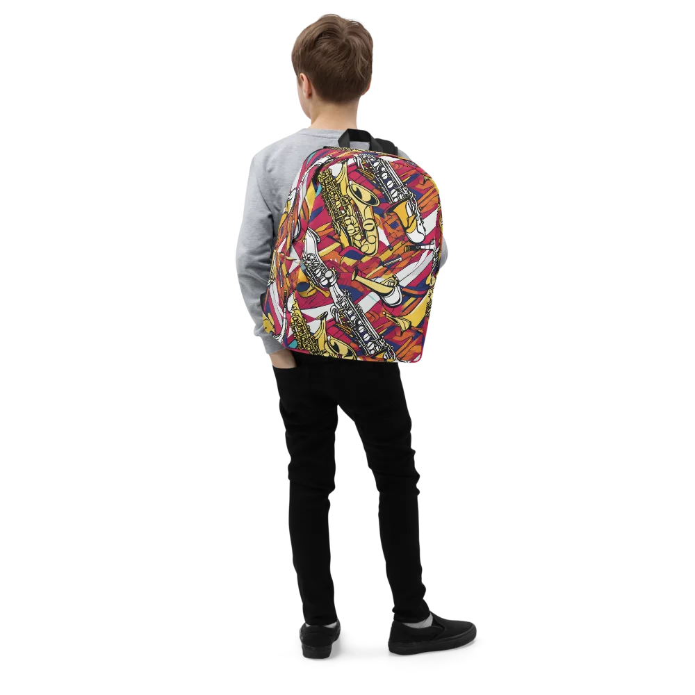 Midnight Swing on Minimalist Backpack — Right Front